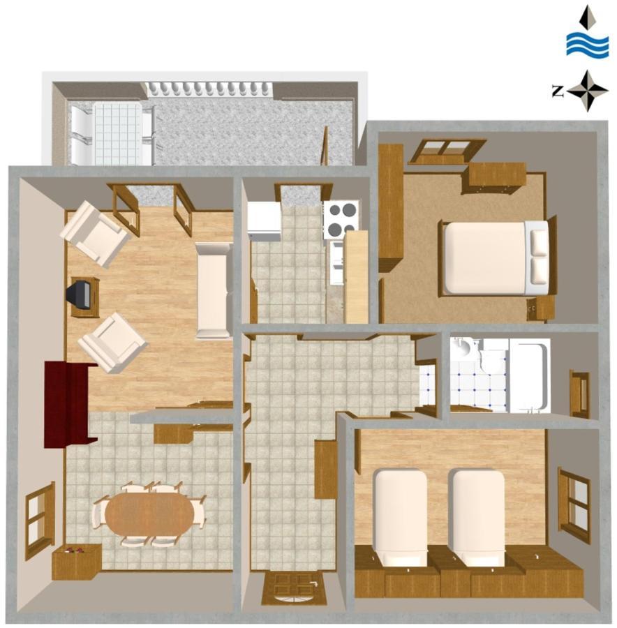 Apartments With A Parking Space Vrbnik, Krk - 429 Exterior foto